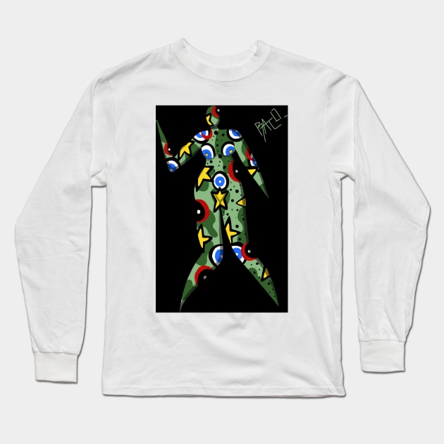 Niki Long Sleeve T-Shirt by Racoart